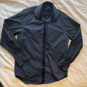 Report Collection Mens Botton Down Shirts Ling Sleeve, Size M